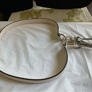 COACH Ivory Leather Bag Replacement Strap 37” Length- New W/Tag
